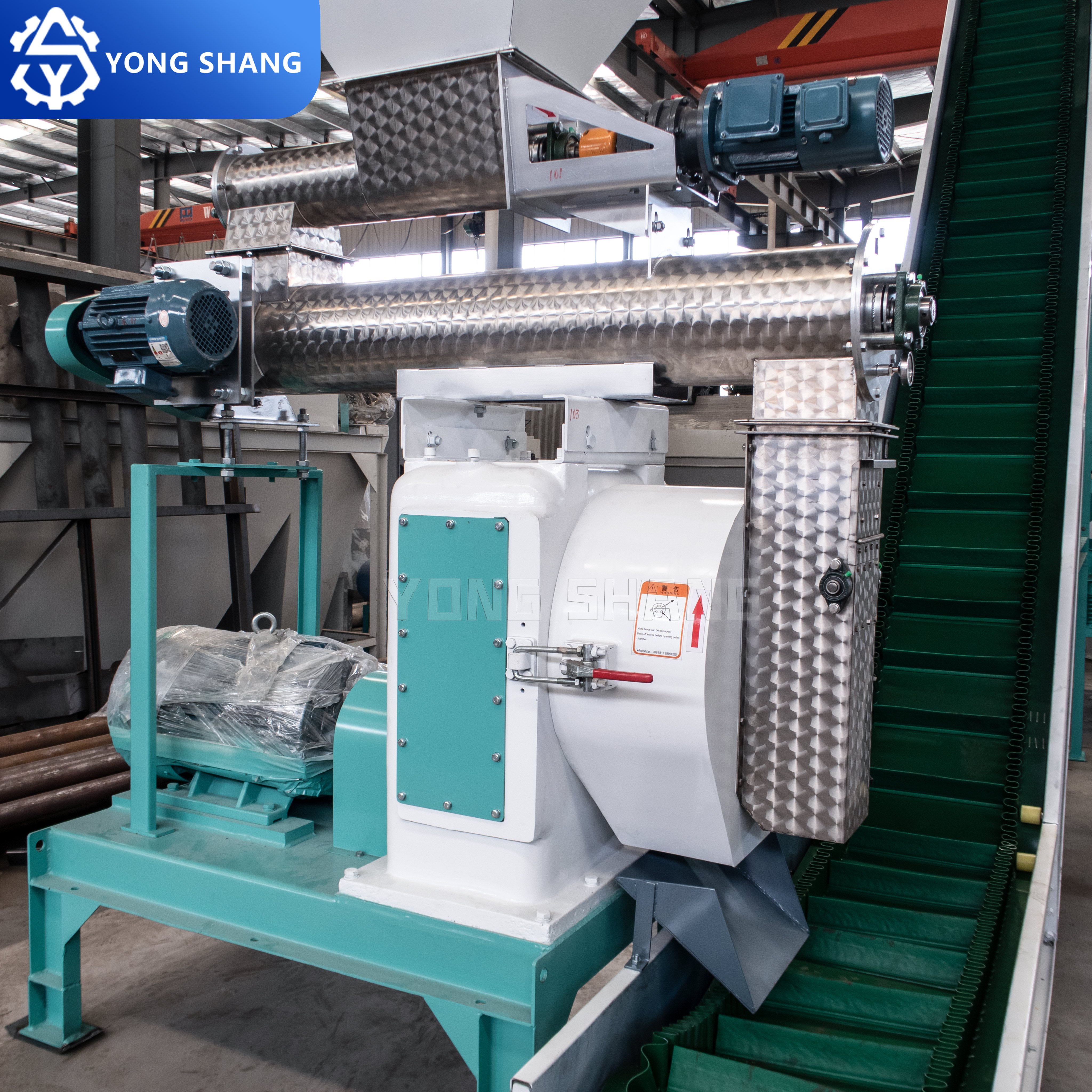 Factory Direct sales SLZH420 chicken, duck and poultry feed processing machine pig, cattle, sheep and animal feed granulator