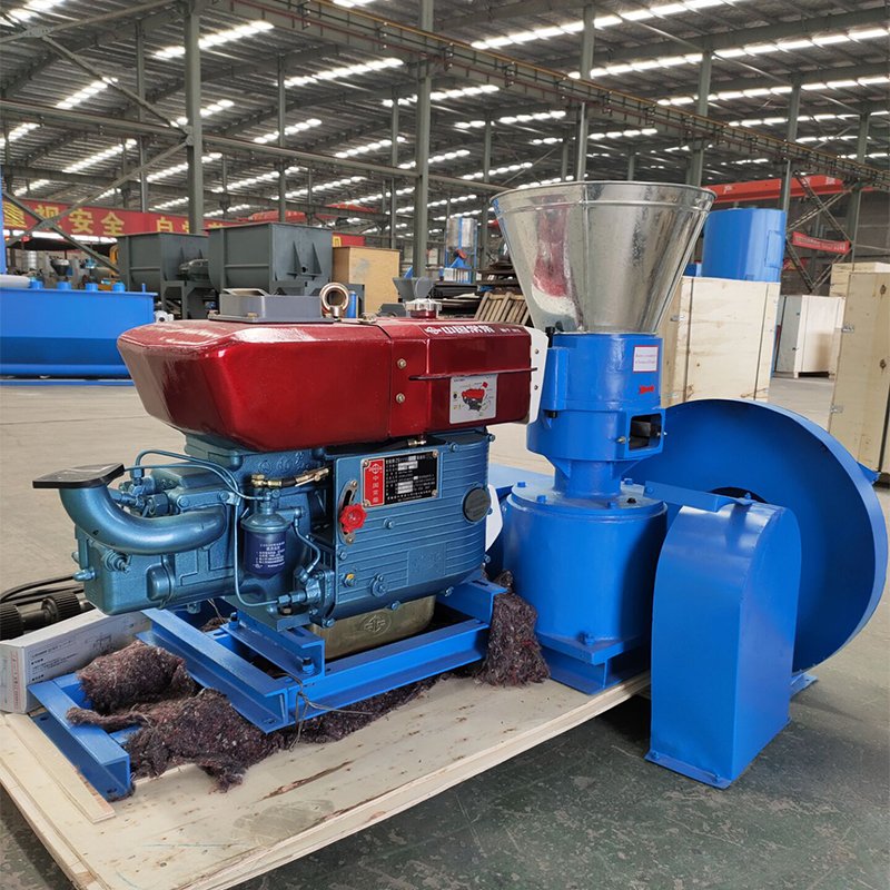 MACREAT Animal Small Feed Pellet Machine Multifunction Design Small Animal Feeds Hay Chaff Cutter Machine