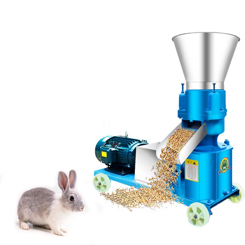 High Productivity Animal Feed Pellet Making Machine Poultry Chicken Feed Milling Machinery Plant Farm Applicable Crusher Mixer