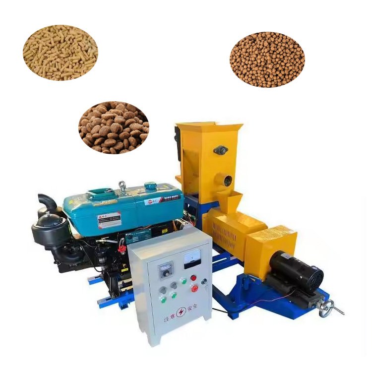 Easy To Operate Home Use Farm Cattle Rabbit Pig Poultry Best Machine For Making Animal Feed