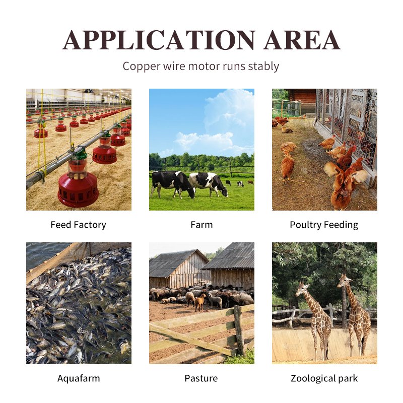 Easy To Operate Home Use Farm Cattle Rabbit Pig Poultry Best Machine For Making Animal Feed