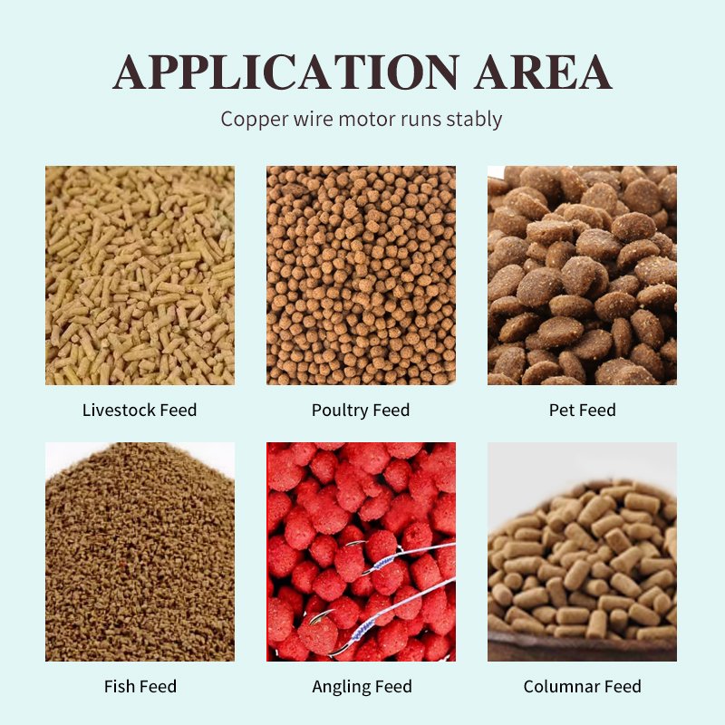 Easy To Operate Home Use Farm Cattle Rabbit Pig Poultry Best Machine For Making Animal Feed
