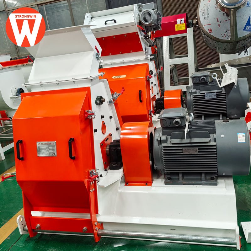 Hot Selling CE Approval animal feed making machine corn maize grinding feed hammer mill for sale
