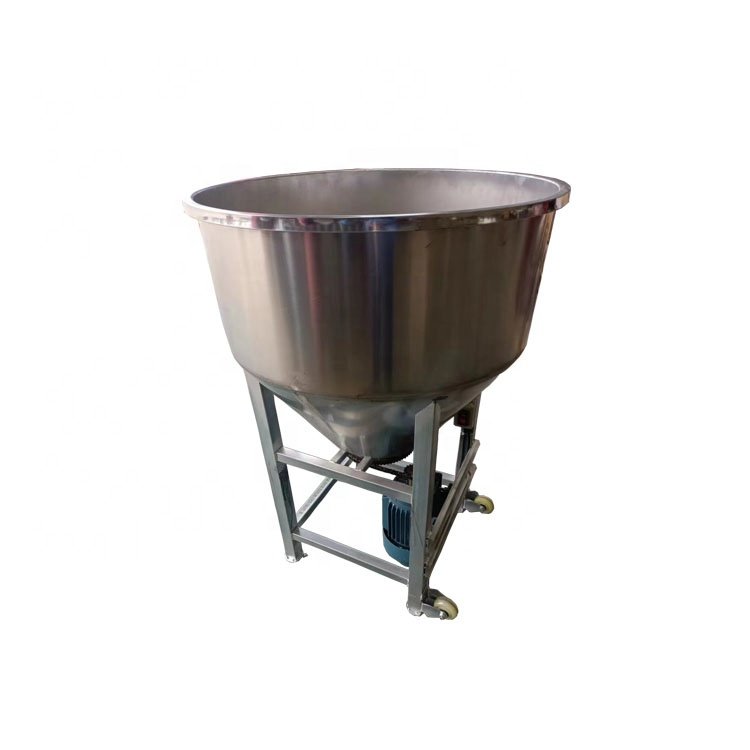 Stainless Steel Vertical Feed Mixer Breeding Equipment for Poultry Animal Feed Factory Feed Processing Agriculture Industries