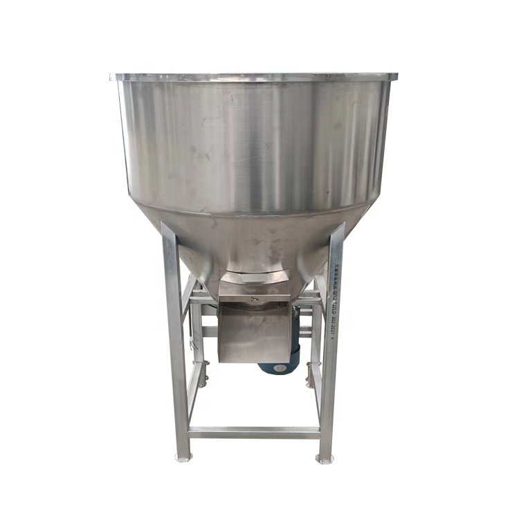 Stainless Steel Vertical Feed Mixer Breeding Equipment for Poultry Animal Feed Factory Feed Processing Agriculture Industries