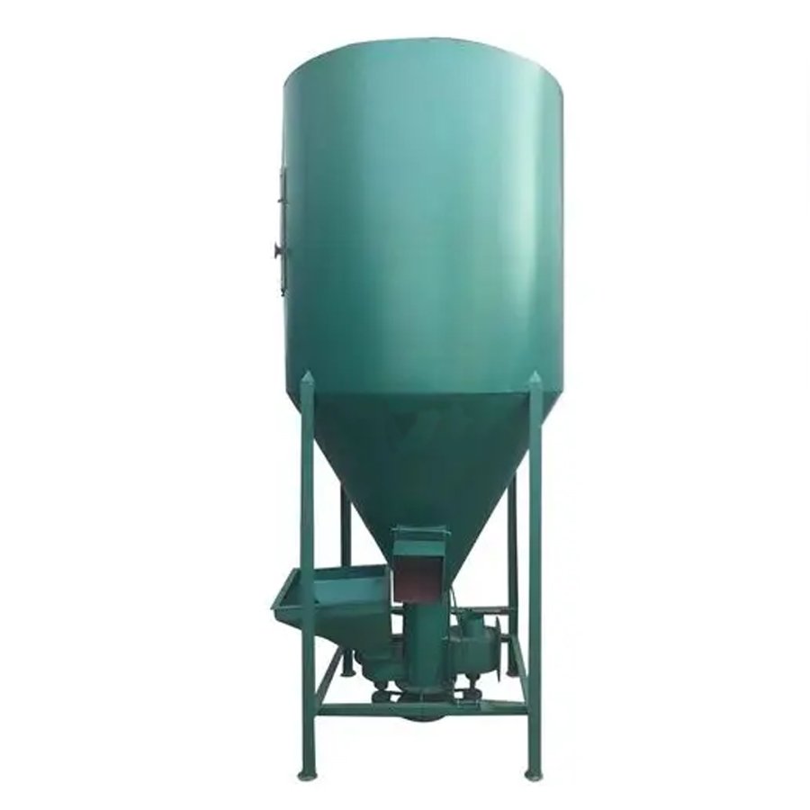 Household Vertical Dust-Free Feed Crushing And Mixing Machine Animal Feed Crusher Mixer Equipments