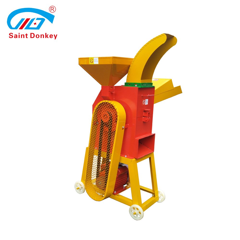Silage chopper corn stalk grinding machine/grass cutter for cattle feed/grain crusher machine for animal feed