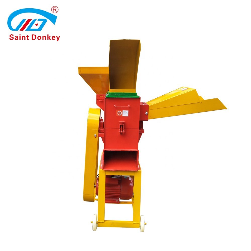 Silage chopper corn stalk grinding machine/grass cutter for cattle feed/grain crusher machine for animal feed