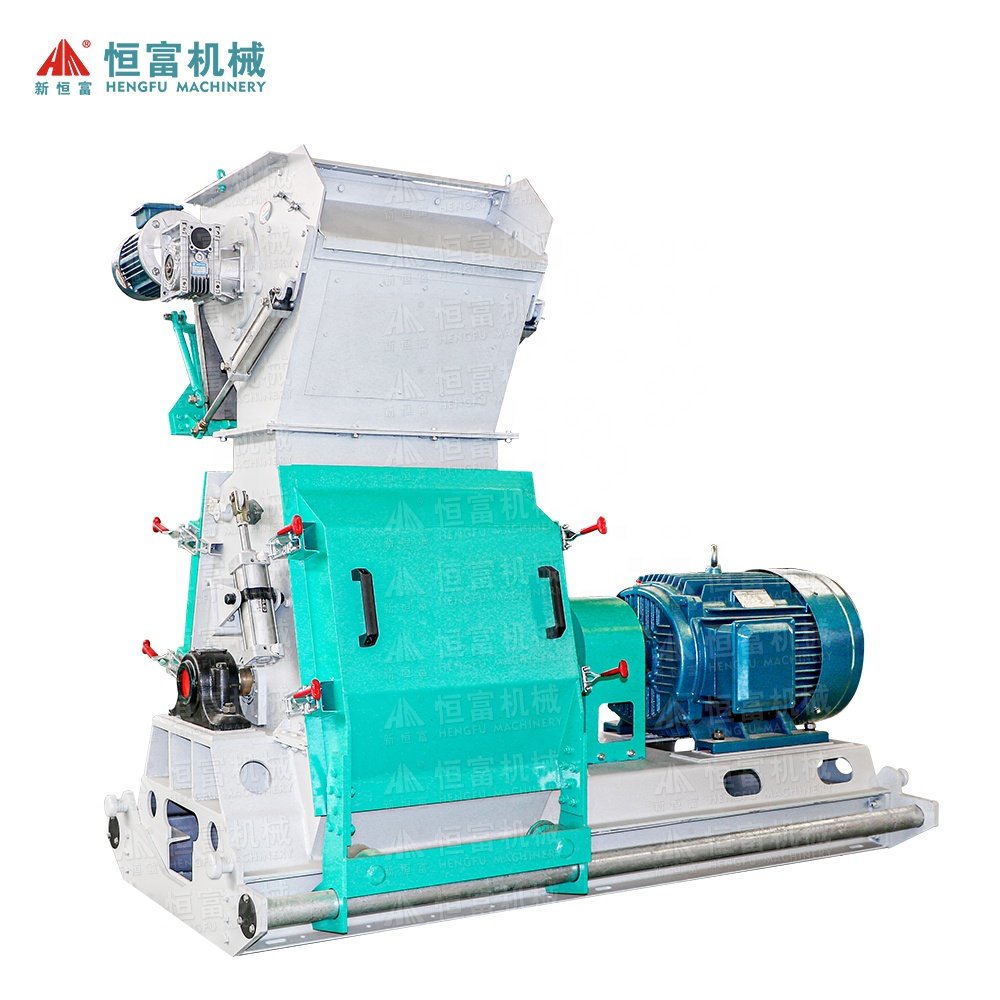Corn Rice Husk Grinder Hammer Mill Machine for Animals Feed