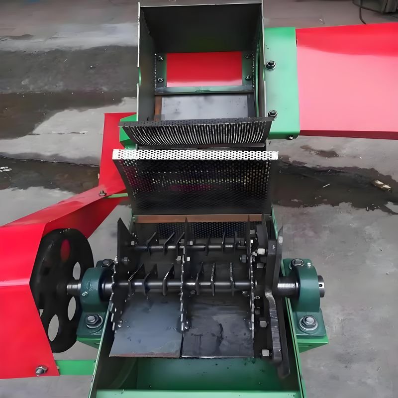 High Productivity Horizontal Forage Silage Grass Chopper Machine New Hot Selling Straw Cutter Motor Gear Gearbox Animal Feed
