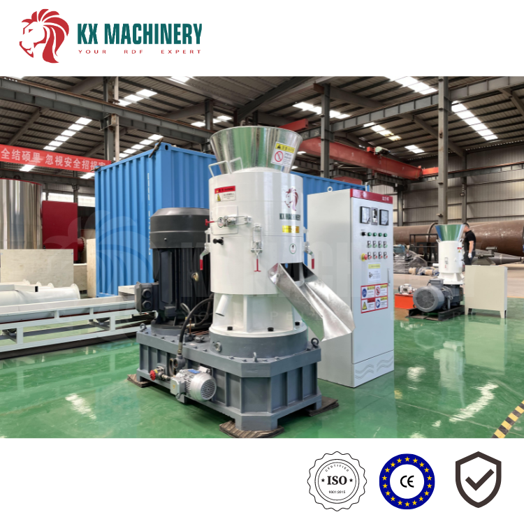 High Productivity 55KW Pellet Machine All-in-One Fuel Pellet and Fezilizer for Feed and Sale