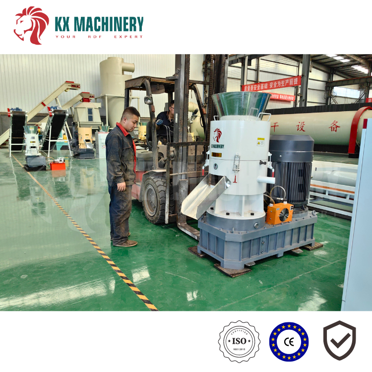 High Productivity 55KW Pellet Machine All-in-One Fuel Pellet and Fezilizer for Feed and Sale