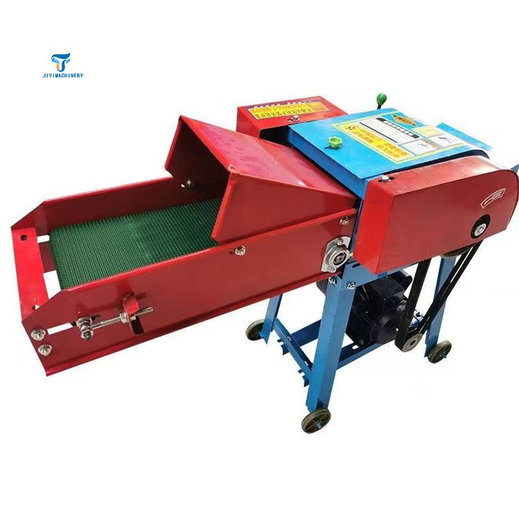 Agriculture Electric Animal Feed Making Machine Automatic Portable Silage Crusher Large Grass Straw New Condition Engine Hammer