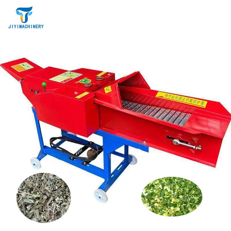 Agriculture Electric Animal Feed Making Machine Automatic Portable Silage Crusher Large Grass Straw New Condition Engine Hammer
