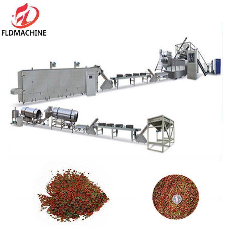 Electric Automatic Animal Feed Processing Machines Steel Fish Feed Pellet Making Machine Gearbox Pump-for Farm Plant Industries