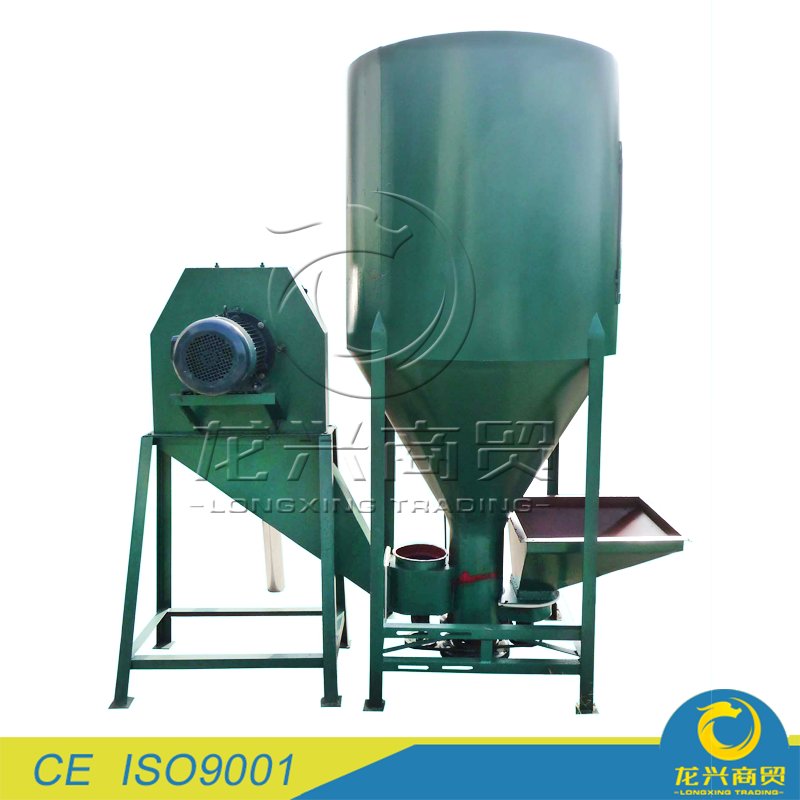 vertical type grain seed mixer for farming and animal feed
