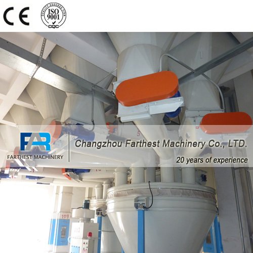 High Capacity 1-5t/h Animal Feed Pellet Production Line Manufacturing Plant
