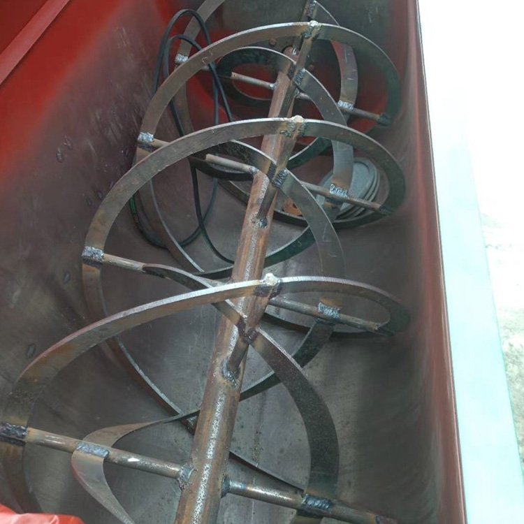 Farm Cattle Sheep Feed Mixer Hammer Mill Animal Feed Processing Machine Horizontal Animal Feed Mixer Machine
