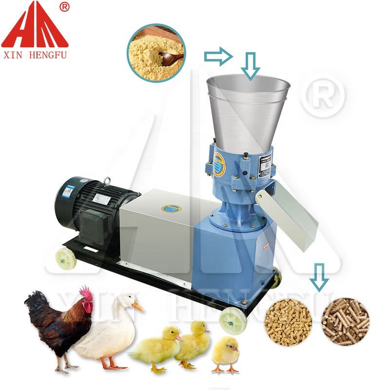 Feed Pellet Machine broiler pig chicken cattle livestock poultry animal feed pellet making machine