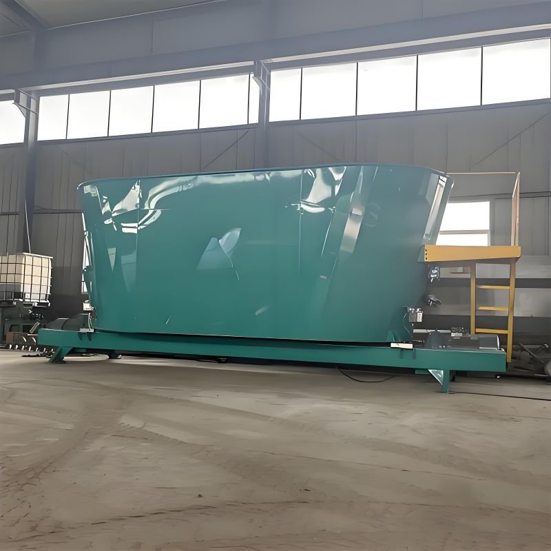 Vertical dual axis TMR feed mixer stock cattle grain animal feed mill mixer machine price for sale
