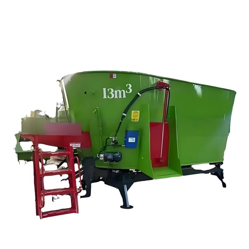Vertical dual axis TMR feed mixer stock cattle grain animal feed mill mixer machine price for sale
