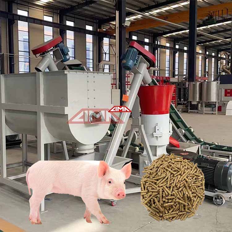 LIMA Pet Chicken Poultry Feed Shrimp Food Making Production Line Processing Pelletizadora Machines Pelletizer For Animal Feeds