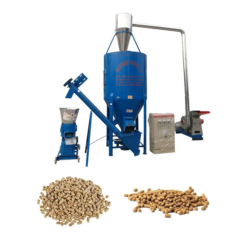 Poultry Animal Feed Pellet Production Line For Sale