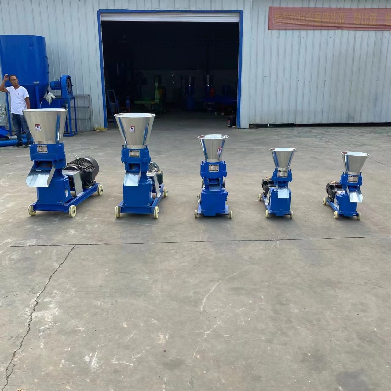Home use pellet machine of animal feed full automatic good quality pellet processing machine Durable
