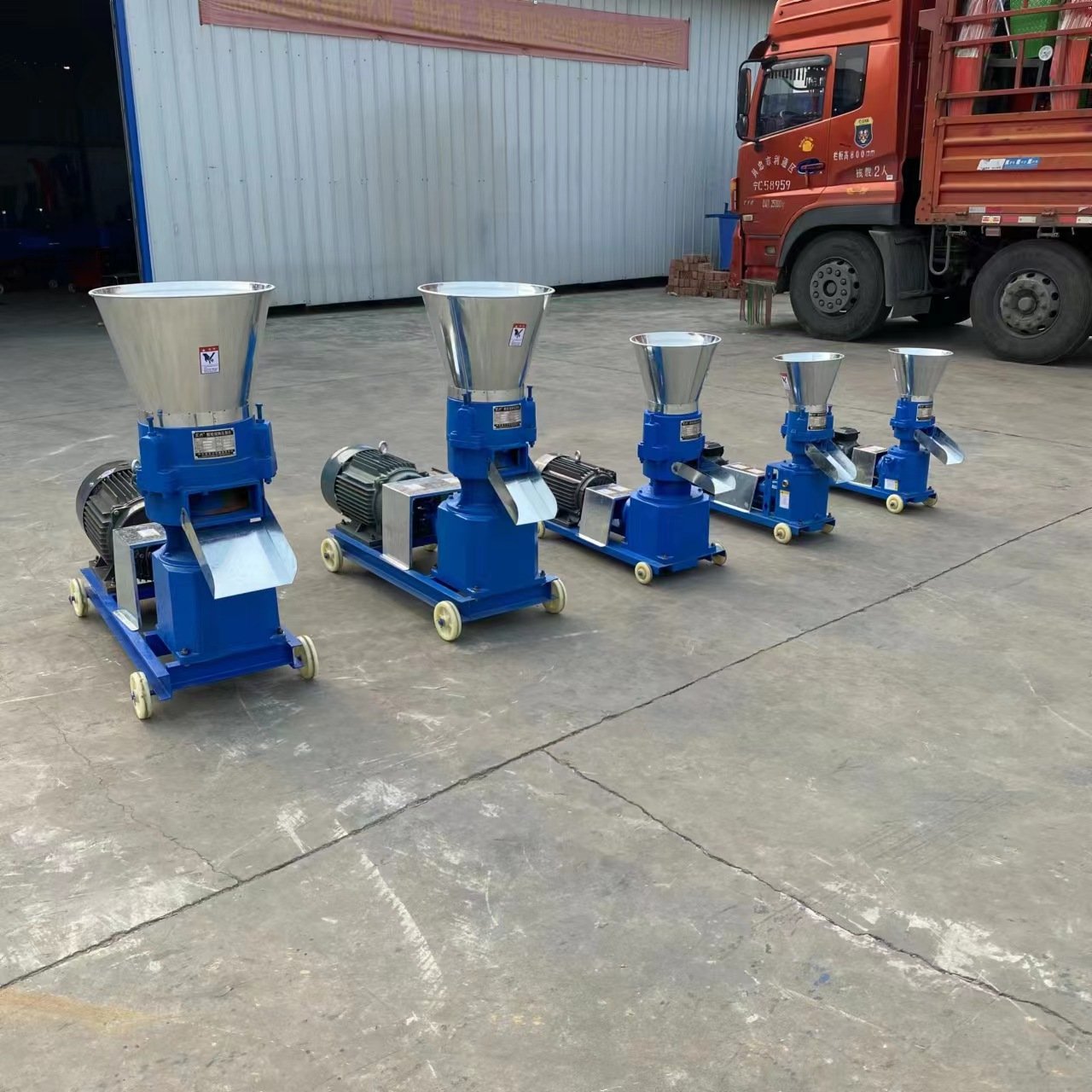 Home use pellet machine of animal feed full automatic good quality pellet processing machine Durable