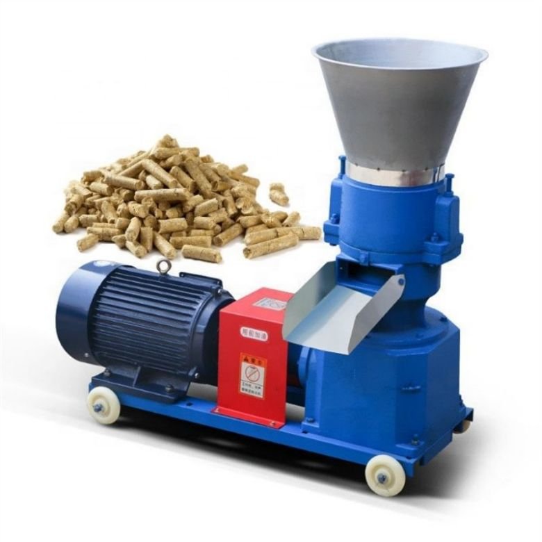 Animal poultry fish pig cattle feed pelletizer or pellet making machine feed granulator