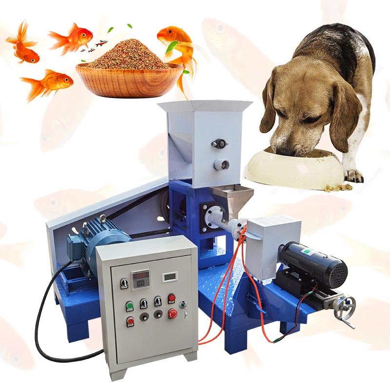 Mill Fish Cattle Granule Pelletizer Processing Pig Produce Poultry Mini Animal Chicken Making Feed Pellet Machine