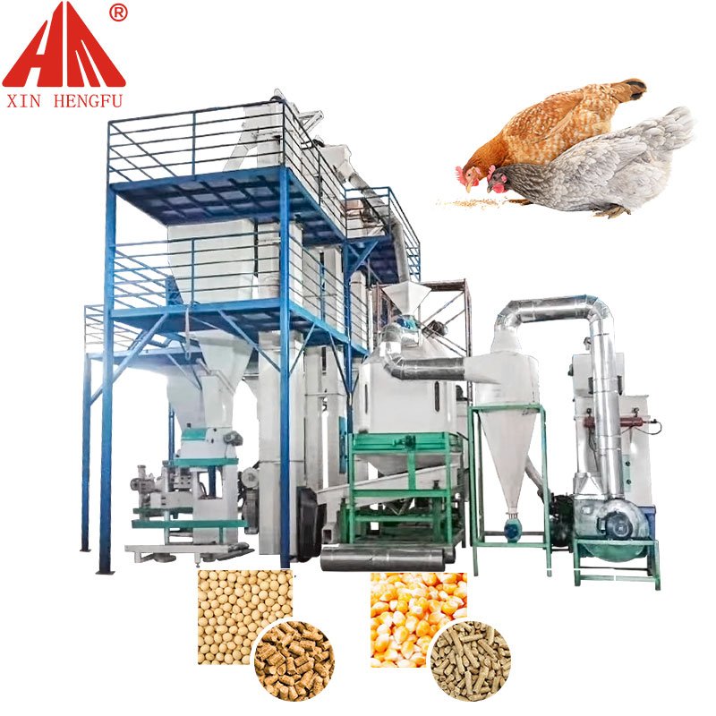animal feed plant feed pellet mill for poultry feed pellet production line