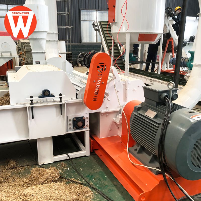 Alfalfa Hay Animal Feed Hammer Mill Crusher Machine Hay Grass Grinding Machine for Livestock Cow Cattle Sheep