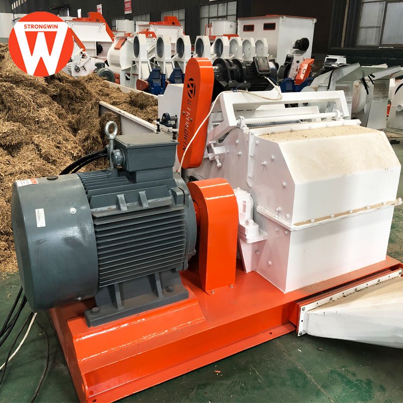 Alfalfa Hay Animal Feed Hammer Mill Crusher Machine Hay Grass Grinding Machine for Livestock Cow Cattle Sheep