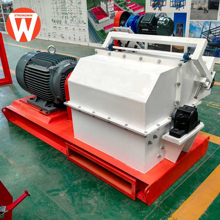 Alfalfa Hay Animal Feed Hammer Mill Crusher Machine Hay Grass Grinding Machine for Livestock Cow Cattle Sheep
