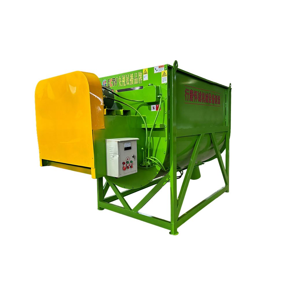 Efficient Feed Machine For Cattle Sheep Pig Agriculture Animal Feed Mixer Machine Innovative Double Helix Fine Feed Mixer