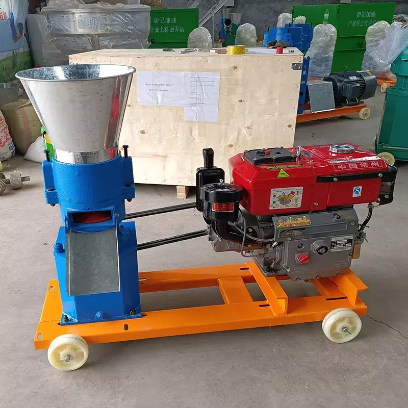 New Arrival Poultry Fish Feed Processing Machines 220v/380v Animal Feed Pellet Machine with Grinding Disc for Sale Motor 1 Set
