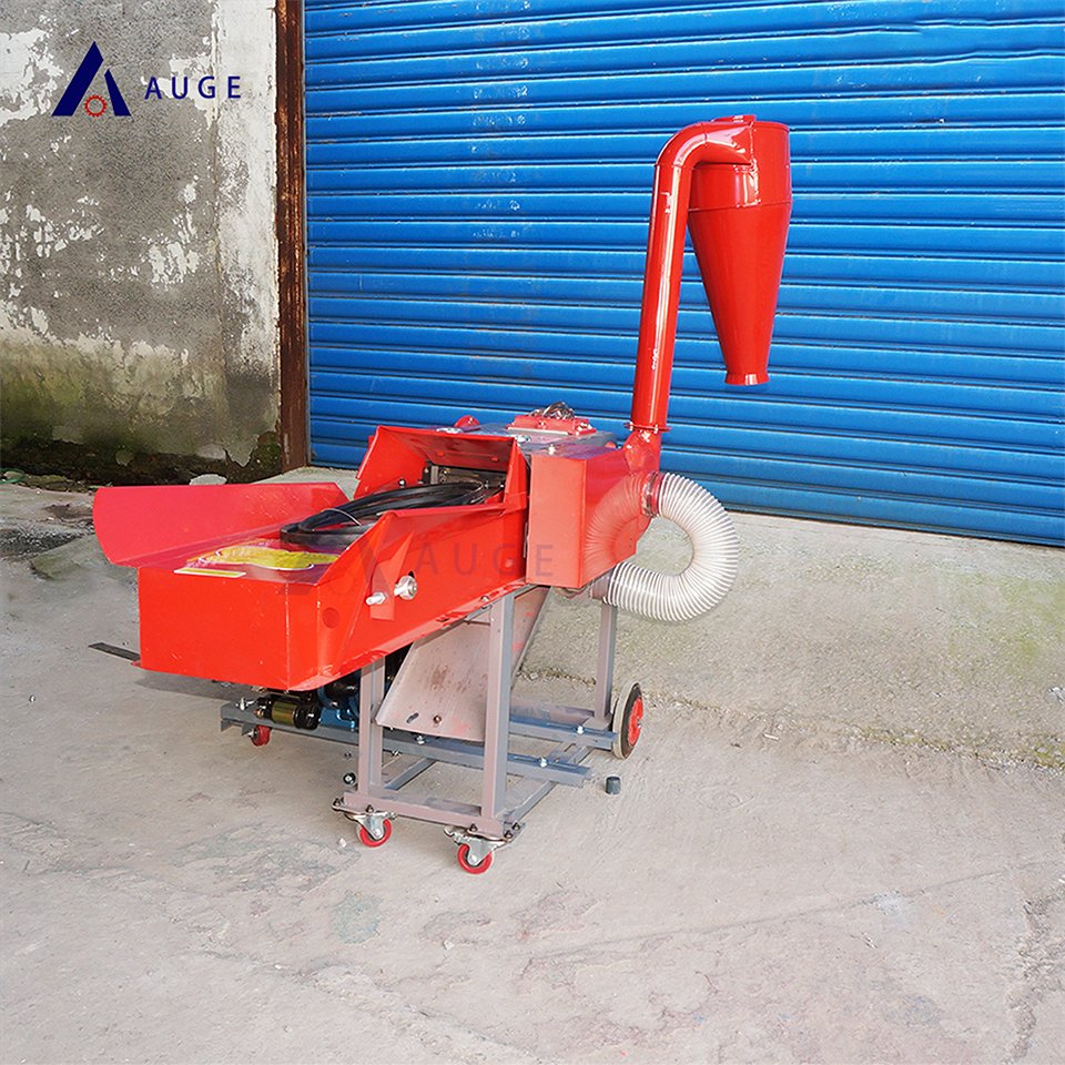 Chopping Straw Crusher for Animal Feed Grass Chaff Cutter Small Type Silage Forage Crushing Machine
