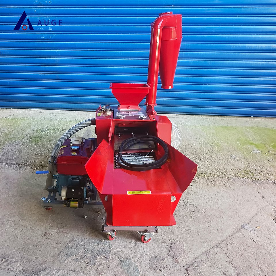 Chopping Straw Crusher for Animal Feed Grass Chaff Cutter Small Type Silage Forage Crushing Machine