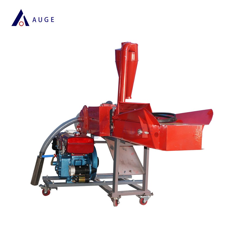 Chopping Straw Crusher for Animal Feed Grass Chaff Cutter Small Type Silage Forage Crushing Machine