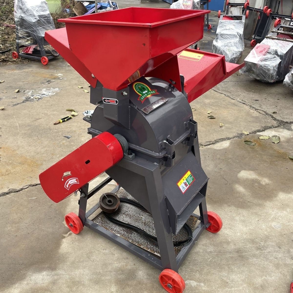 Multifunction Animal Feed Chaff Cutter Machine Grinding Silage Corn Stalk Cutting Crusher silage chopper machine