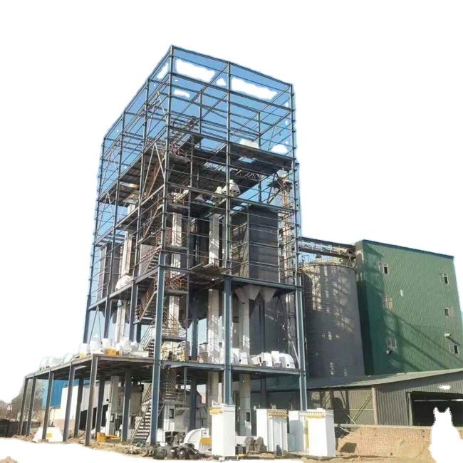 Automation 5-8t/h poultry pig feed processing plant chicken feed making machine production line