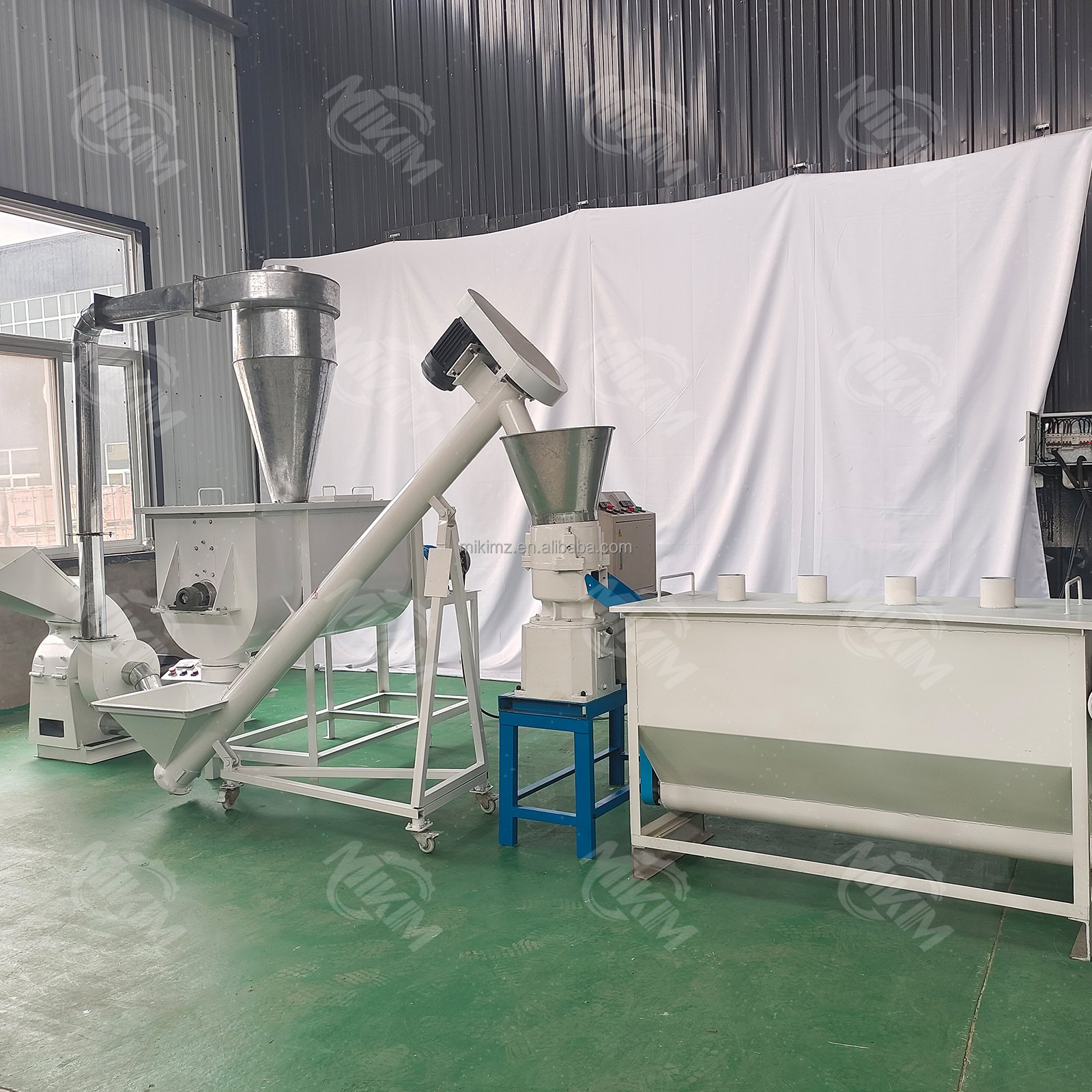 Livestock poultry granulator prroduction line animal feed pellet machine birds rabbits chicken cattle cow sheep feed machine