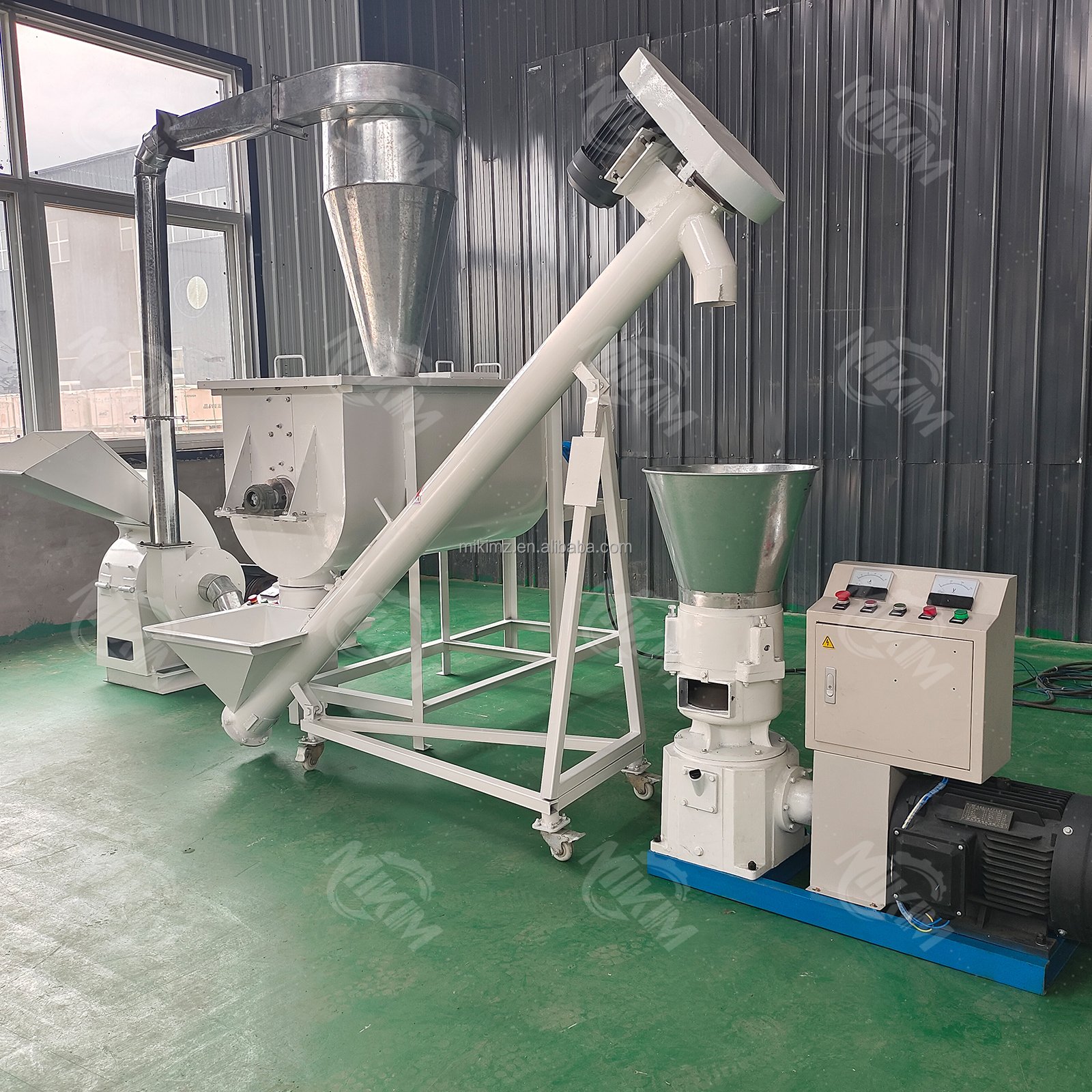 Livestock poultry granulator prroduction line animal feed pellet machine birds rabbits chicken cattle cow sheep feed machine