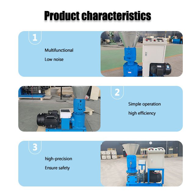 Feed Pellet Machine Farm Feed Pellet Machine 1 Ton Pellet Making Machine For Animal Feed