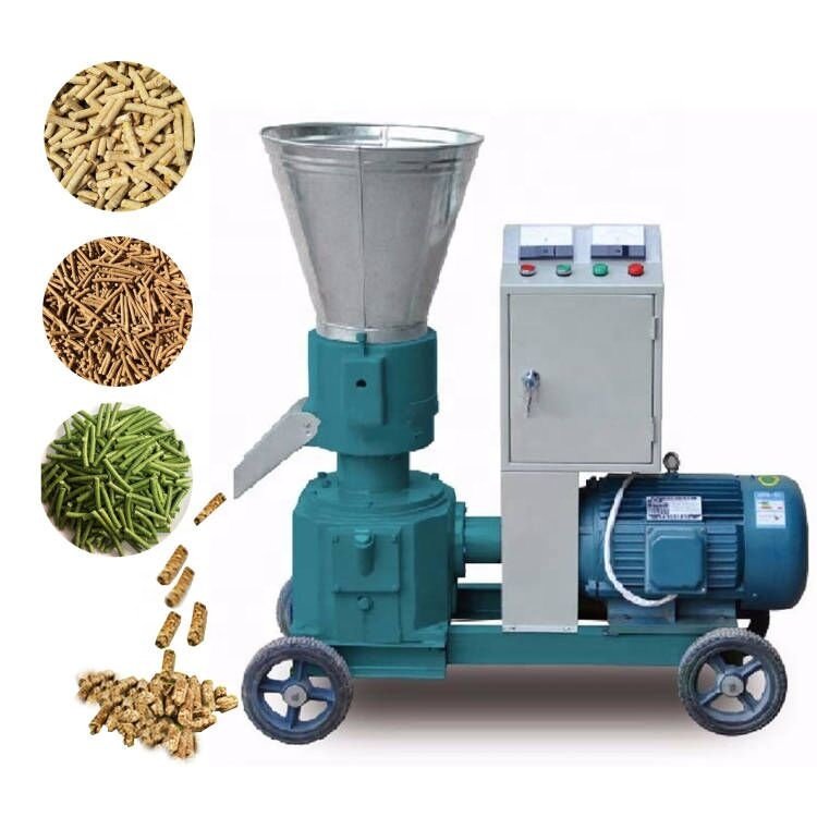 Animal feed flat die feed Pellet Machine