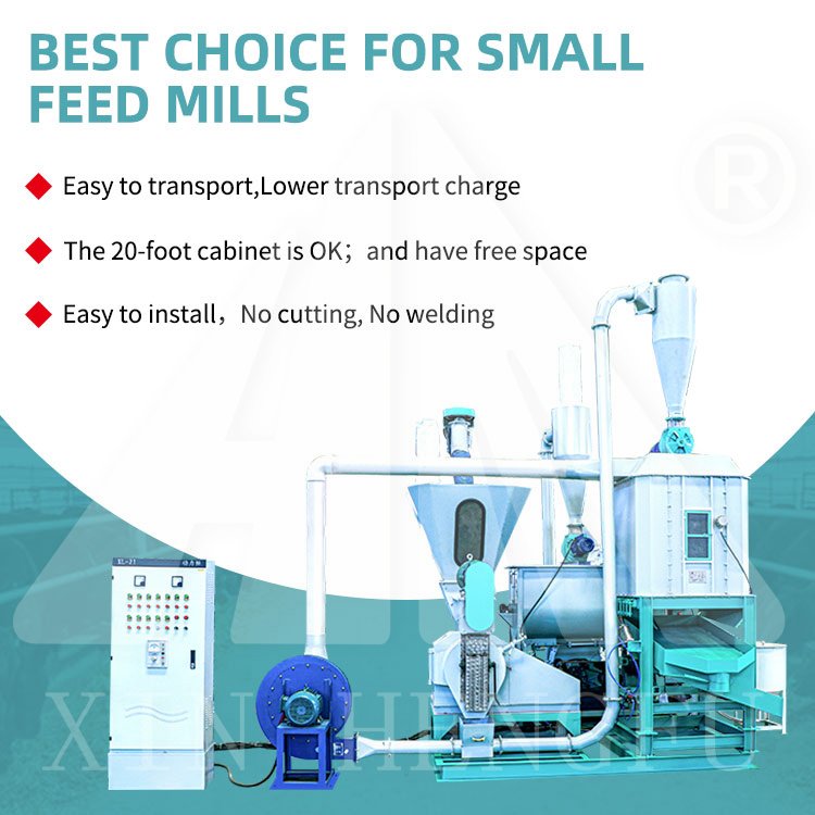 New Design Cattle Pellet Small Corn Crusher Machine For Making Animal Feed