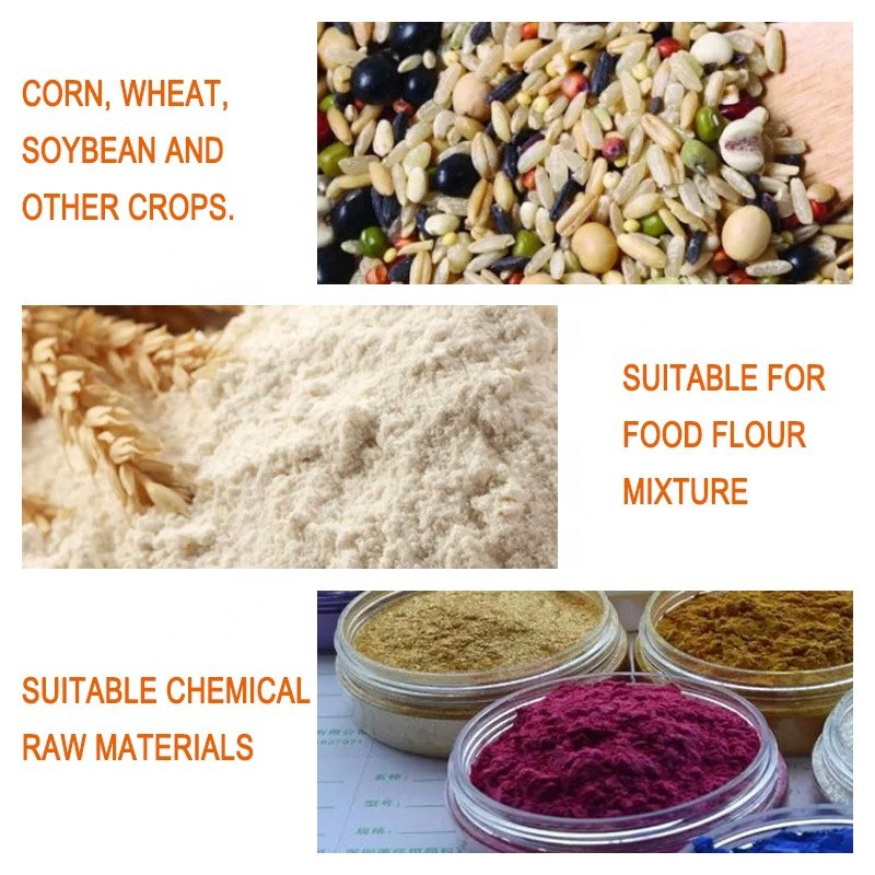 Chicken Poultry Animal Feed Crushing Mixing Machine Mixer Multifunctional Provided Bearing Corn Soybean Wheat Online Support 700