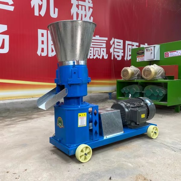 Mill Fish Cattle Granule Pelletizer Processing Pig Produce Poultry Mini Animal Chicken Making Feed Pellet Machine