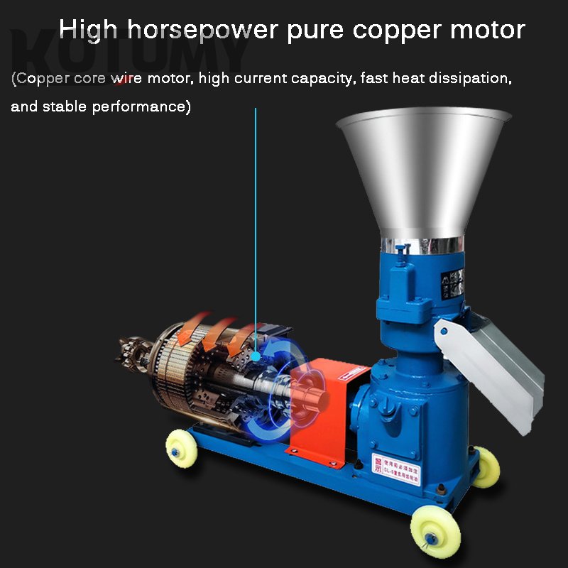 Pellet Machine Pellet Mill Multi-function Feed Food Pellet Making Machine Animal Feed Granulator without motor 4kw 220V/ 380V